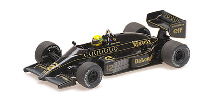 [ Back-order ] MINICHAMPS 540863312 1:43 Lotus Renault 98T Senna German GP 1986 weathering model car