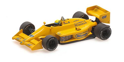 540873392 MINICHAMPS 1:43 Lotus Honda 99T Ayrton Senna Monaco GP 1987 First Monaco GP victory Weathered version