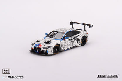 [ Back-order ] TSM TSM430729 1:43 BMW M4 GT3 Test Livery 2022 #23 BMW M Team WRT model car