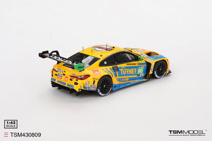 [ Back-order ] TSM TSM430809 1:43 BMW M4 GT3 IMSA Daytona 24 Hours 2024 #96 Turner Motorsport model car