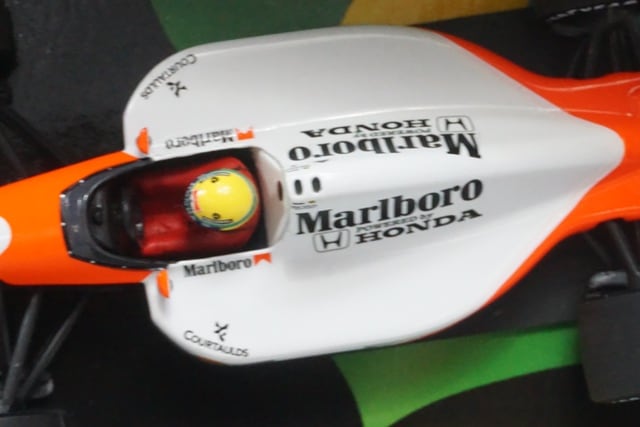 1:43 MINICHAMPS McLaren Honda MP4/6 V12 1991 #1 ASC No.5 Marlboro Spec model car