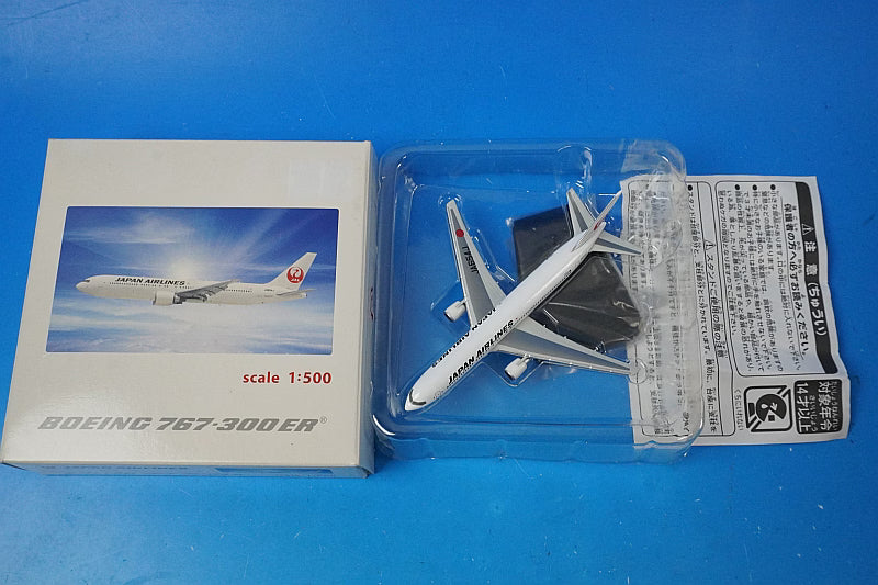 1:500 B767-300ER JAL New Tsurumaru Paint JA654J BJE3000 JALUX airplane model