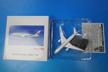 1:500 B787-8 JAL New Tsurumaru Paint JA822J BJE3011 JALUX airplane model