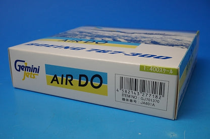 1:400 B767-300 AIRDO Hokkaido JA601A GJ701370 Gemini airplane model