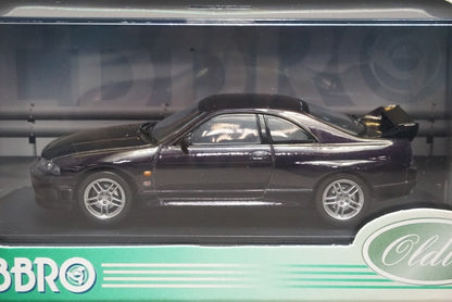 1:43 EBBRO 43154 Nissan Skyline GT-R BCNR33 Midnight Purple model car