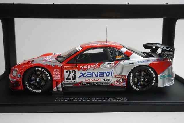 1:18 AUTOart 80377 Nissan Xanavi Nismo GT-R JGTC GT500 Champion 2003 #23