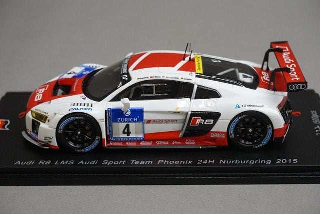 1:43 Spark SG210 Audi R8 LMS Audi Sport Team Phoenix Nrburgring 24H 2015 #4 model car