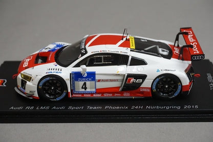1:43 Spark SG210 Audi R8 LMS Audi Sport Team Phoenix Nrburgring 24H 2015 #4 model car