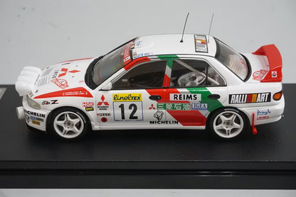 1:43 HPI 8546 Mitsubishi Lancer Evolution II Monte Carlo 1995 #12