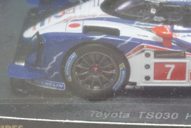 1:43 SPARK S2380 Toyota TS030 Hybrid Le Mans 24h 4th place 2013 #7