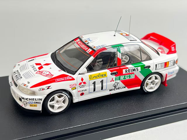1:43 HPI 8545 Mitsubishi Lancer Evolution II Monte Carlo 1995 #11