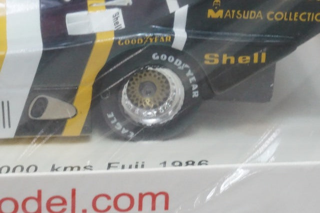 1:43 SPARK SJ019 Porsche 956 Fuji 1000km Winner 1986 #7