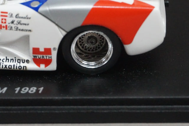 1:43 SPARK S1583 BMW M1 Le Mans 1981 #52