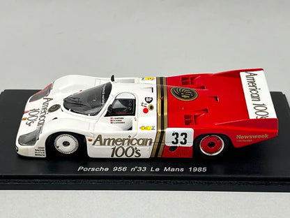 1:43 SPARK S3490 Porsche 956 LM Le Mans 1985 #33