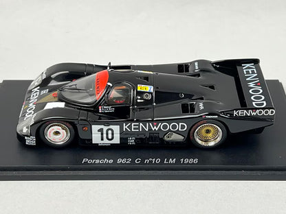 1:43 SPARK KBS013 Porsche 962 C Le Mans 1986 #10