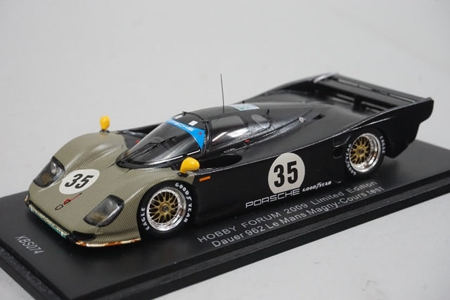 1:43 SPARK KBS074 Hobby Forum 2009 Limited Dauer 962 LM Magny-Cours Test #35 model car