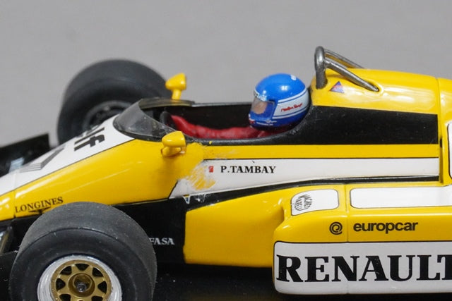 1:43 SPARK S1708 Renault RE50 French GP 1984 #15 Patrick Tambay