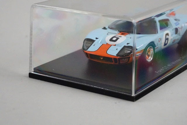 1:43 SPARK 43LM69 Ford GT40 Le Mans 24h Winner 1969 #6 Gulf