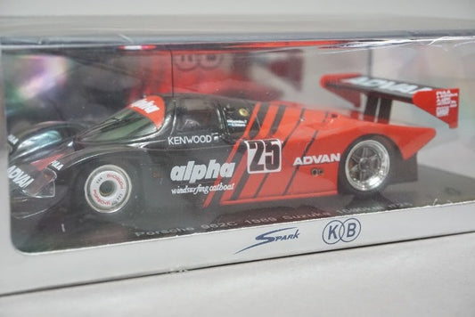 1:43 SPARK KBS054 Porsche 962C SUZUKA 1000km 1989 #25