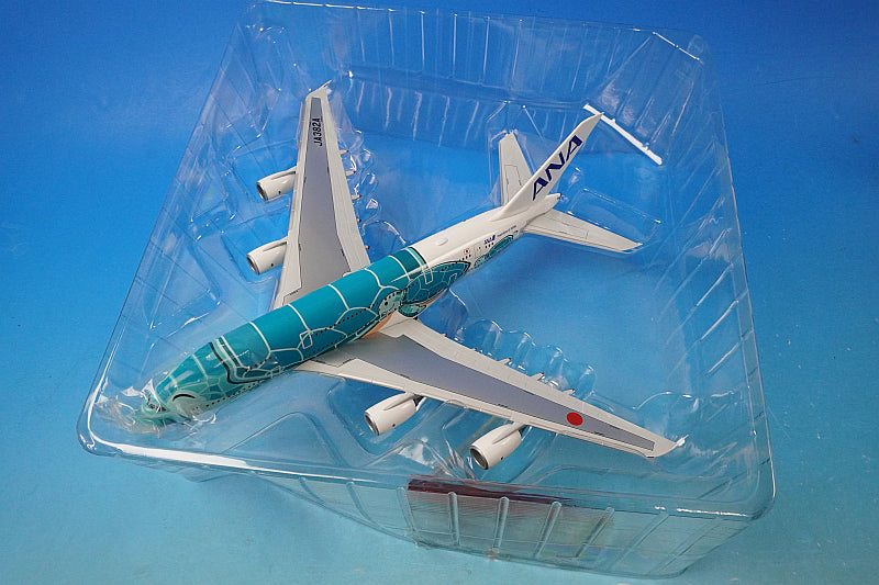 1:200 A380-800 ANA FLYING HONU Kai Green JA382A NH20144 ANA airplane model