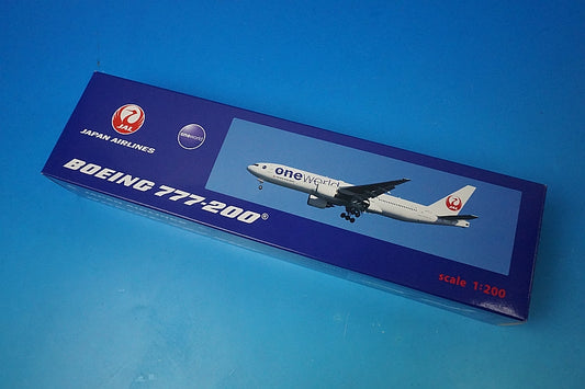 1:200 B777-200 JAL One World JA771J BJQ2012 JALUX airplane model