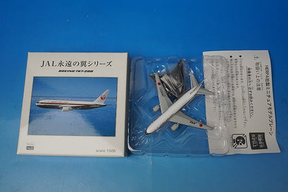 1:500 B767-200 JAL Old Tsurumaru paint JA8231 JE2010 Herpa airplane model