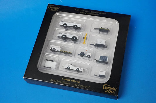 1:200 AIRCRAFT SUPPORT EQUIPMENT Airport Accessories Vehicle Set G2APS451 Gemini