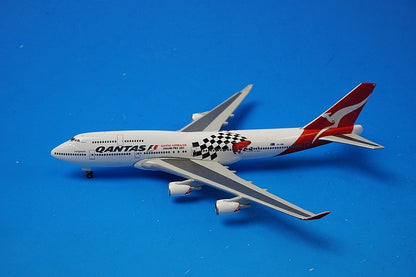 1:500 B747-400 Qantas F1 Australian Grand Prix 2011 VH-OEB 518635 Herpa airplane model