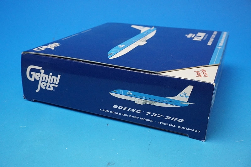 1:400 B737-300 KLM Netherlands PH-BTD GJKLM467 Gemini airplane model