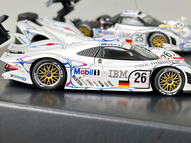 1:43 HPI 8051 Porsche 911 GT1 Le Mans 1998 #25 & #26