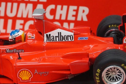 1:43 MINICHAMPS 510984303 Ferrari F300 1998 #3 M. Schumacher MSC No.37 model car