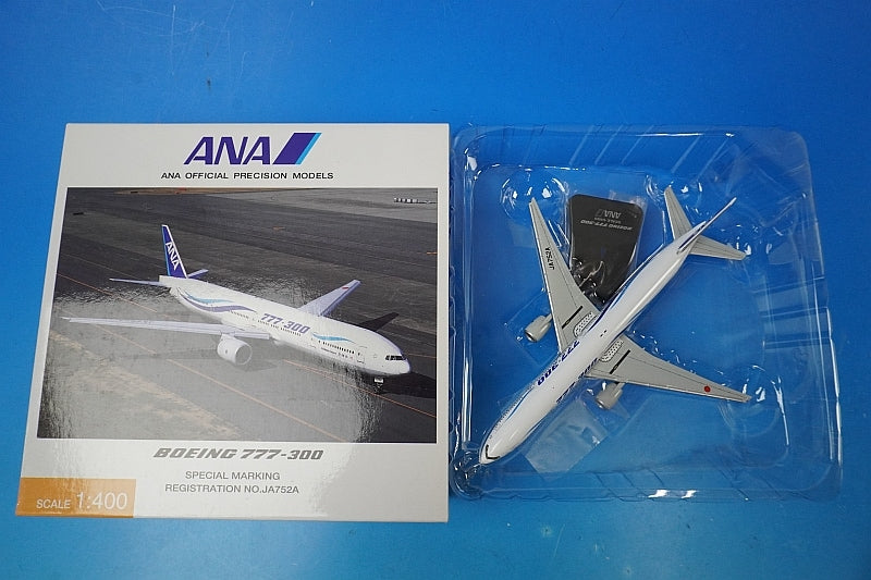 1:400 B777-300 ANA style painting JA752A NH40012 ANA