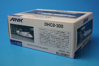 1:500 DHC8-300 ANK Tsubaki JA801K EL50801 ANK