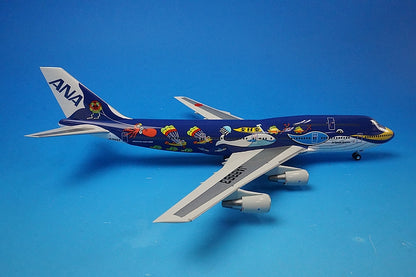 1:200 B747-400 ANA Marine Jumbo JA8963 NH20059 ANA airplane model