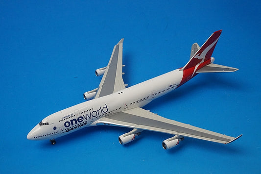 1:400 B747-400 Qantas Oneworld VH-OEB GJQFA926 Gemini