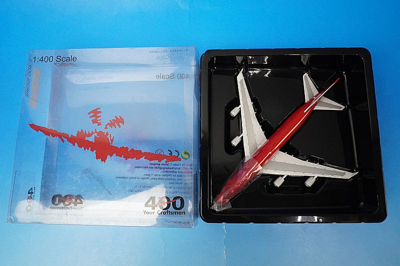 1:400 747-400 Qantas "All Red" VH-OEJ Big Bird