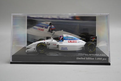 1:43 MINICHAMPS 413940003 Eurosport Tyrrell Yamaha 022 1994 #3 Ukyo Katayama model car