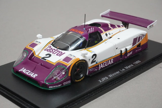 1:43 SPARK 43LM88 Jaguar XJR9 Le Mans 24h Winner 1988 #2