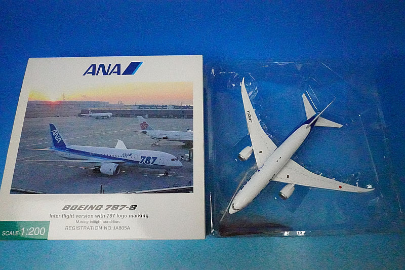1:200 ANA B787-8 International Configuration – In-Flight Wing Flex (JA805A) NH20052 ANA airplane model