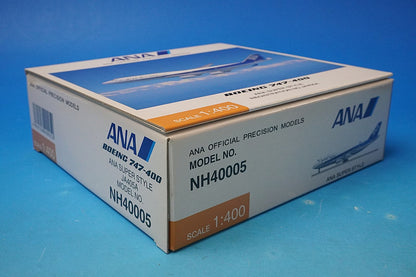 1:400 B747-400 ANA SUPER STYLE JA405A NH40005 ANA airplane model