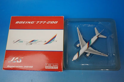 1:400 B777-200 JAS Japan Air System Rainbow Seven JA010D 10235 Phoenix airplane model