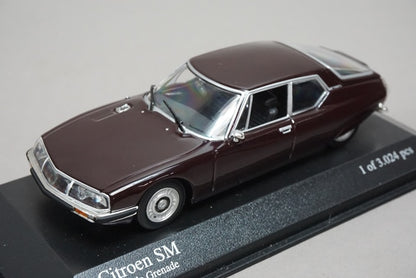 1:43 MINICHAMPS 400111024 Citroen SM 1970 Dark Red