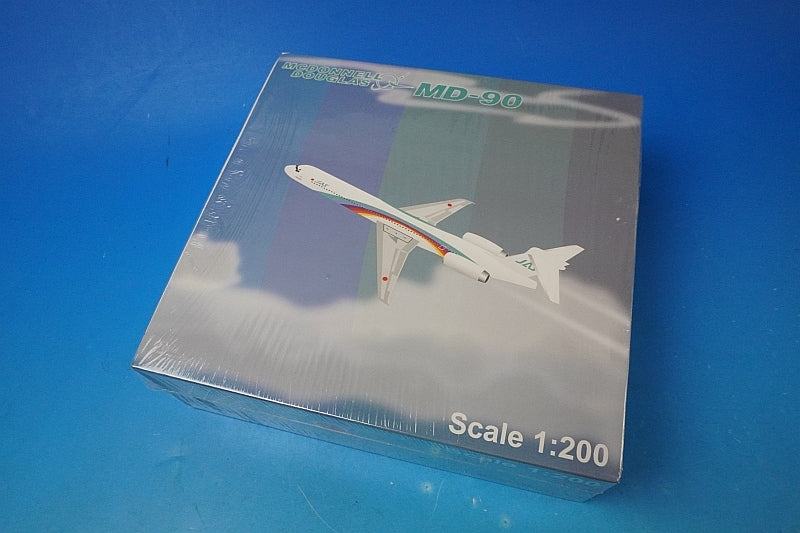 1:200 MD-90 JAS Japan Air System Akira Kurosawa No. 7 JA004D JXL030A Jet-x airplane model