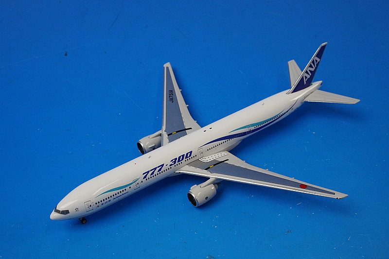 1:400 B777-300 ANA-style livery JA751A 04149 Phoenix airplane model