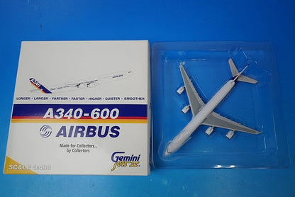 1:400 A340-600 Airbus Hascalar LONGER/LARGER/FARTHER/FASTER/HIGHER/QUIETER/SMOOTHER F-WWCC 355 7458 Gemini airplane model