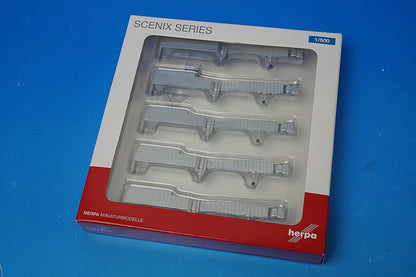 1:500 Airport Diorama Accessory No. 5 Single Boarding Bridge 5-piece set 519694 Herpa airplane model