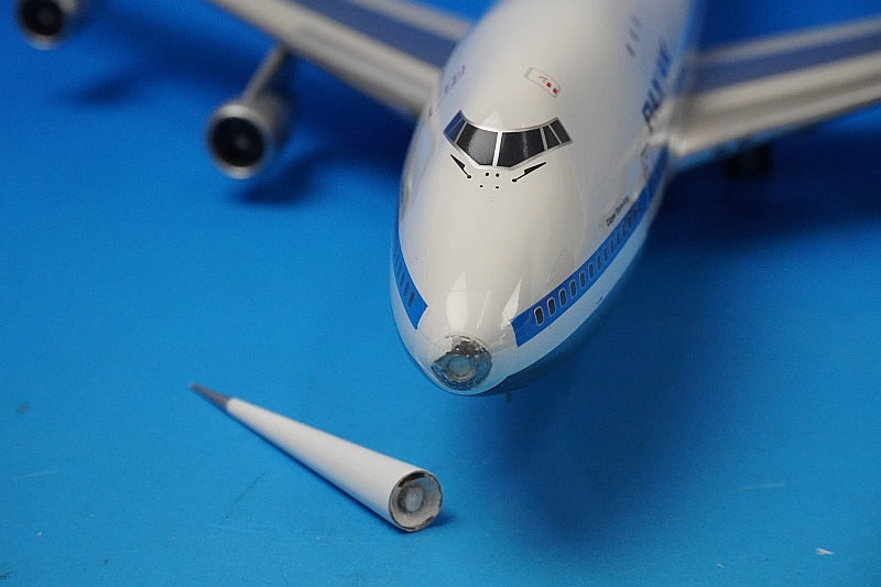 1:200 B747-100 PANAM Flight Test with Nose Cover Clipper Storm King N732PA IF741PAAEXP INFLIGHT airplane model