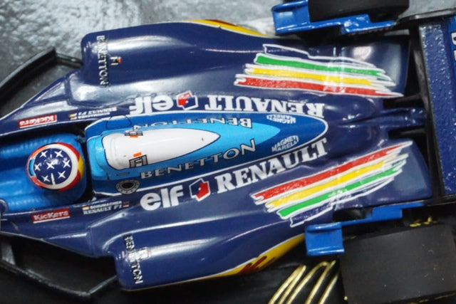 1:43 MINICHAMPS 510954318 Benetton Renault B195 French GP Winner M. Schumacher 1995 #1 MSC No.24