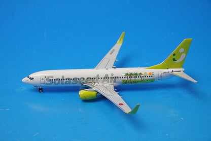 1:400 B737-800 Solaseed Air Nassy Resort in Miyazaki JA812X 04391 Phoenix airplane model