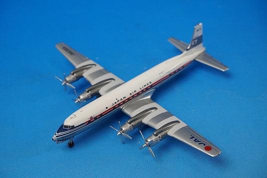 1:400 DC-7 JAL Old Tsurumaru Paint City of LA JA6303 Aero Classics airplane model
